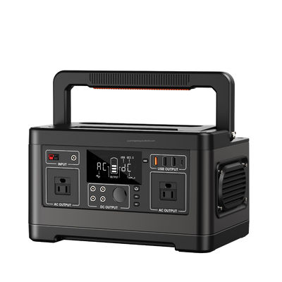 High Capacity 500W Portable Power Station 520WH Outdoor Lithium Ion Power Station