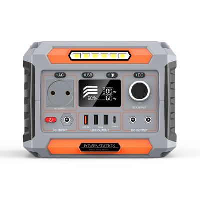 MPPT Controller Mobile Solar Power Generator Pure 300W 270Wh For Outdoor Emergency