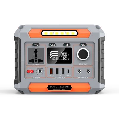 Outdoor High Capacity 300W Portable Power Station With MPPT Controller