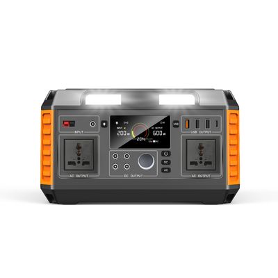 Large Capacity Power Station 600 Watt  Portable Solar Power Station For Outdoor Emergency Use