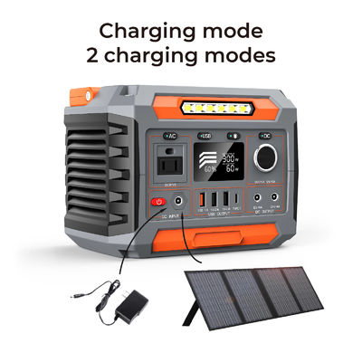 MPPT Controller Mobile Solar Power Generator Pure 300W 270Wh For Outdoor Emergency