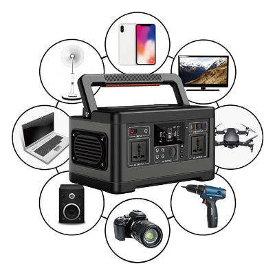 Home Outdoor Emergency Portable Power Station Solar Panel With Lithium Ion Battery