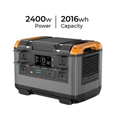 2400W 2000W Portable Power Station Pure Sine Wave Inverter Type  With Special Feature Flashlight