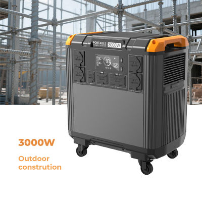 Pure Sine Wave Portable Power Station Generator 3000W For Outdoor Indoor Emergency Use