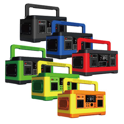 Solar Charging 500W Portable Power Station Pure Sine Wave Inverter AU/JP Plugs