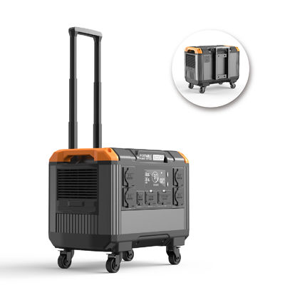 Multifunction Portable Solar Power Station 3000W With Over Discharging Protection