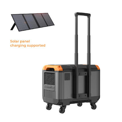 Portable Power Bank Solar Generator LiFePO4 Battery Powerstation 3000 Watt
