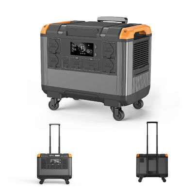 Multifunction Portable Solar Power Station 3000W With Over Discharging Protection