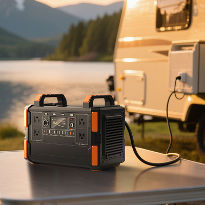 1200W Portable Power Station with LiFePO4 Battery and MPPT Controller