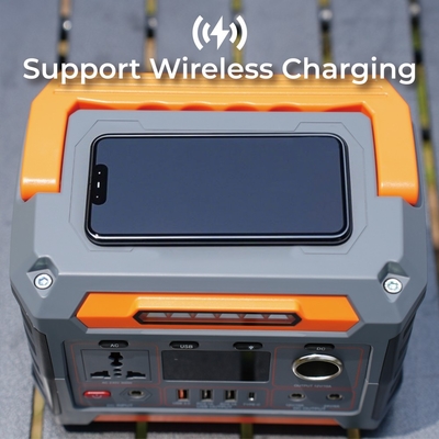 300W Portable Power Station with MPPT Controller and Wireless Charging