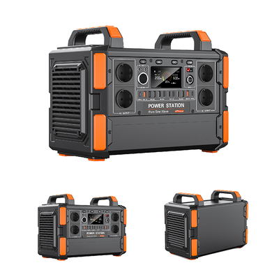 1200W LiFePO4 Portable Power Station with Solar Panel and MPPT