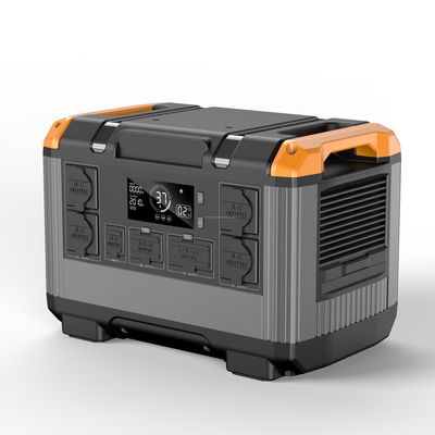 2400W Portable Power Station with 2016Wh LiFePO4 Battery 650W Solar Charging and 230V/110V Pure Sine Wave Output