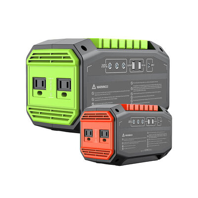 Portable 200W Power Station with AC 110/220V Lithium-Ion Battery Power Bank for Emergency Backup Camping Fishing Solar Generator