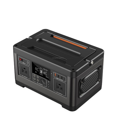 High Capacity 500W Portable Power Station 520WH Outdoor Lithium Ion Power Station