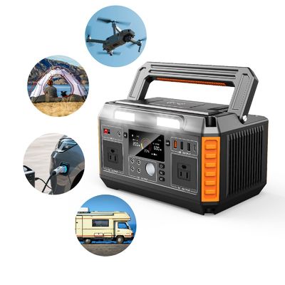 Centrale électrique portable de 600 W de grande capacité pour les activités de plein air Voyage Camping Conduire