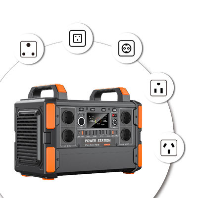Une centrale électrique portable de 1200 W de grande capacité pour le camping à domicile