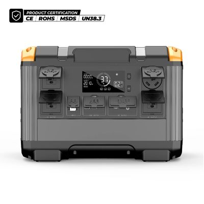 Énergie d'urgence 110V 220V batterie au lithium alimentation portable pour panneau solaire