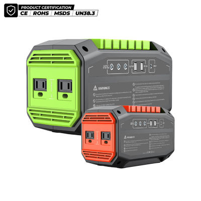 3.7V 200W centrale électrique portable en extérieur avec batterie au lithium / échangeur solaire