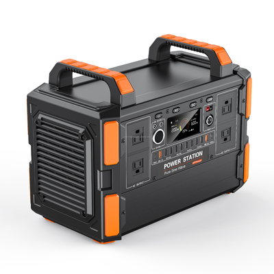 1200W LiFePO4 Portable Power Station with MPPT Solar Charging