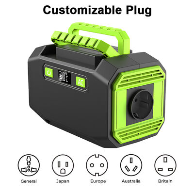 Outdoor Portable 200W Power Station Solar Charging AC 110/220V 200 Watt Emergency Power Supply for Home Camping